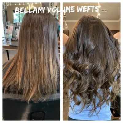 Hair styling before and afrer (3)